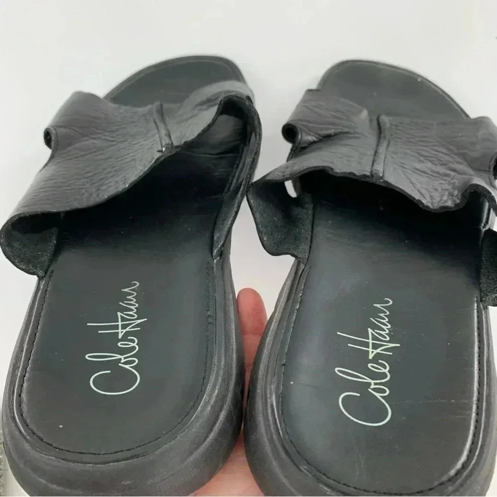 Cole Haan smoke welcome leather